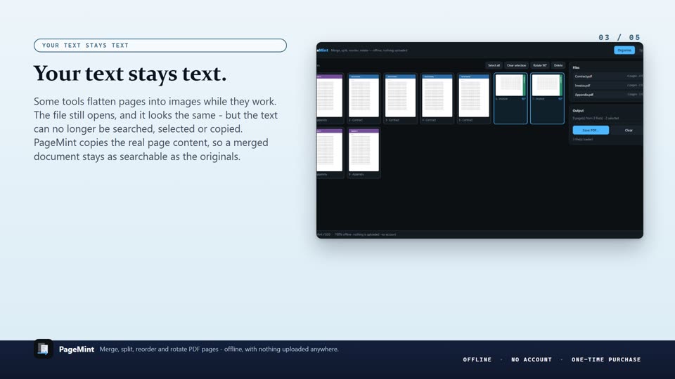 PageMint screenshot